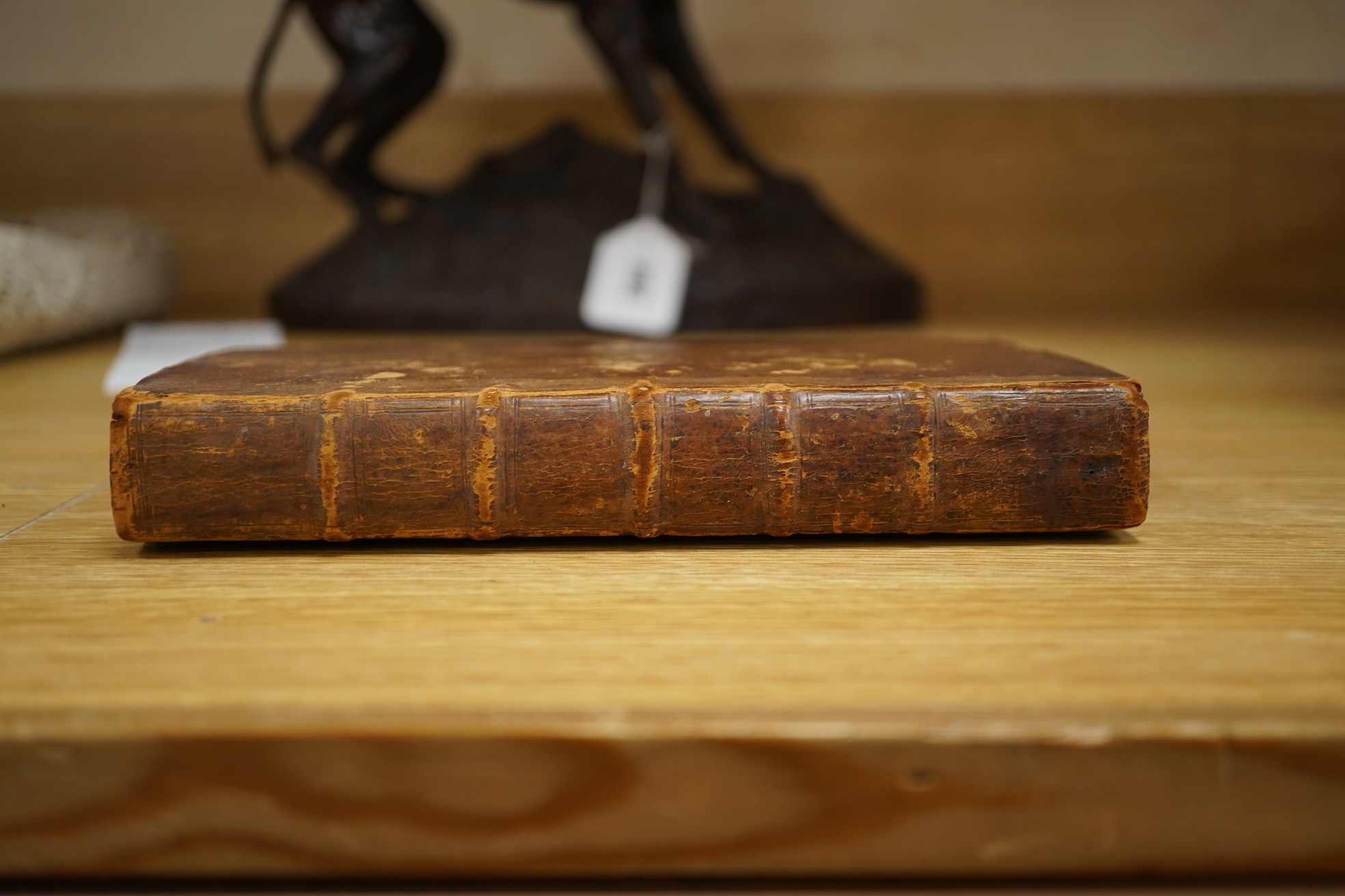 Sherlock, William - A Practical Discourse Concerning Death. 2nd edition. imprimatur leaf; old calf with panelled spine. printed for W. Rogers ... 1690